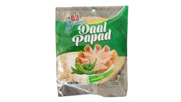 Picture of SWEET & SALTEY DALL PAPAD GREEN CHILLI 100GM 